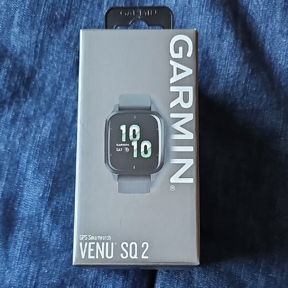 Garmin Venu SQ 2 Smartwatch - Dark Gray and Light Gray
